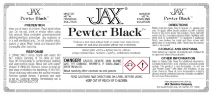 JAX Pewter Black label